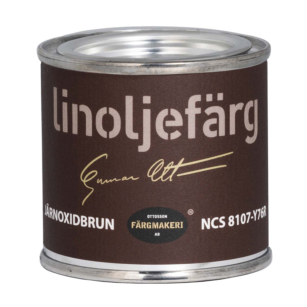 Linoljefärg Ottosson Järnoxidbrun