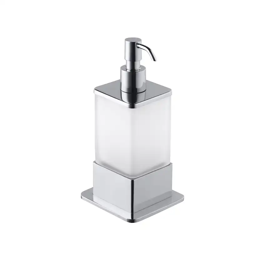 Tvåldispenser Bemeta Fristående Krom/Glas