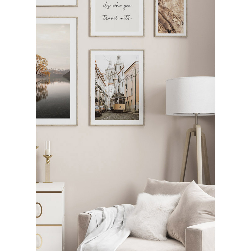 Poster Gallerix Tram In Lisbon