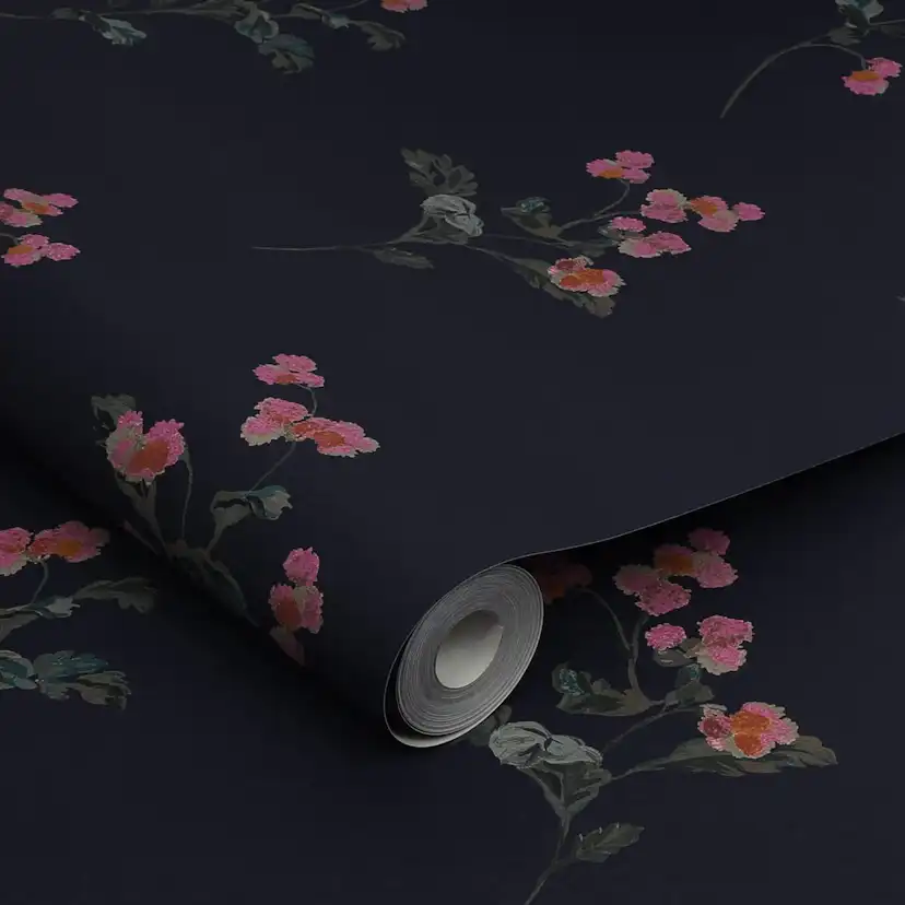 Tapet Joules Swanton Floral Midnight Navy