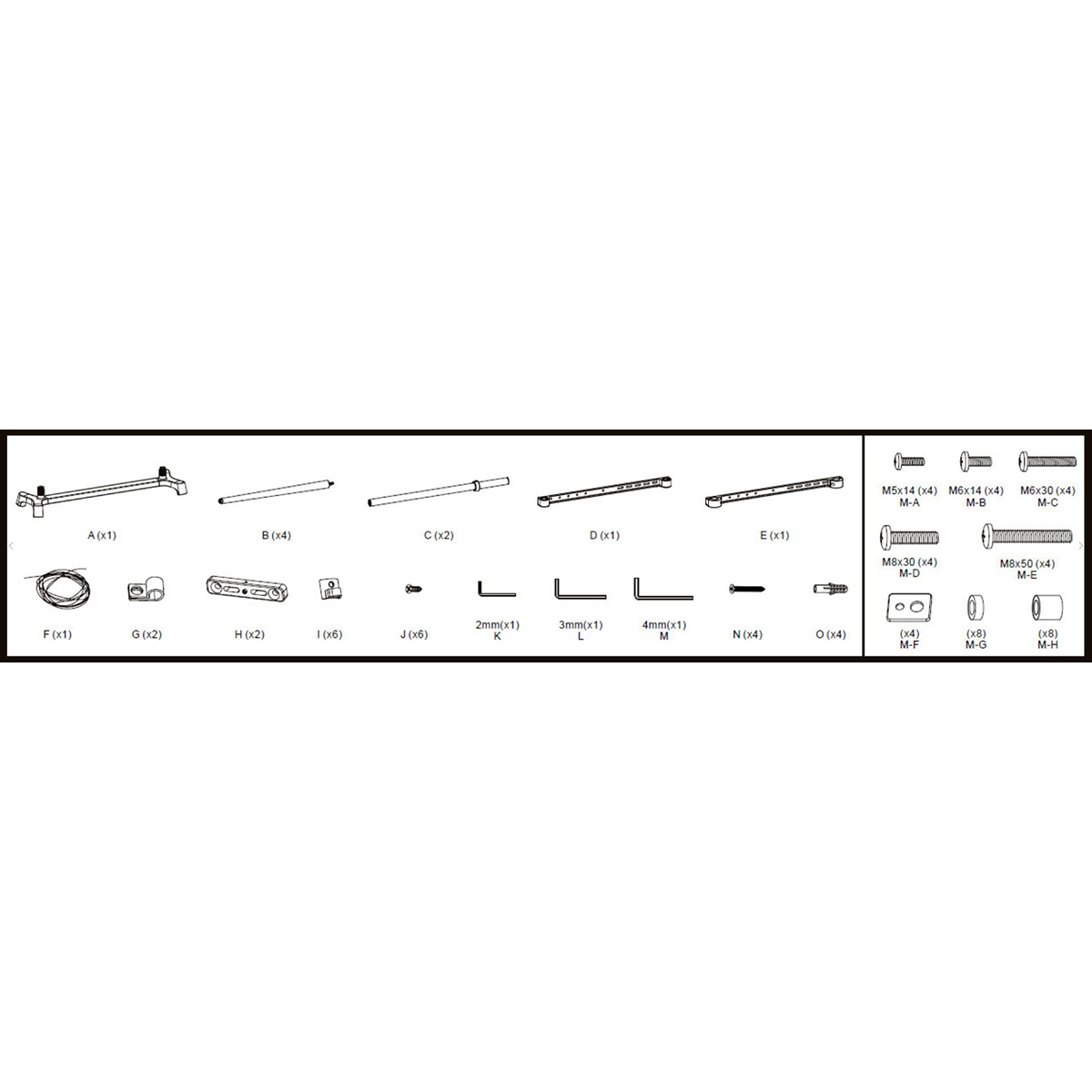 Golvstativ Mozi Art Series för 55-75 tum