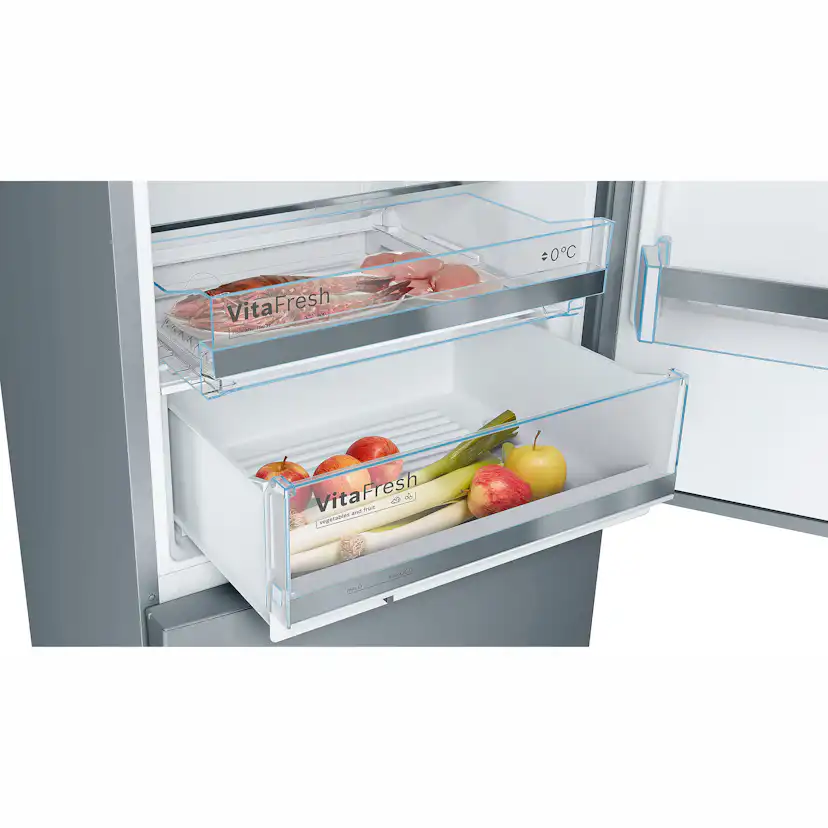 Fristående Kyl-Frys Bosch Serie 6 KGE49AICA med VitaFresh och EasyClean