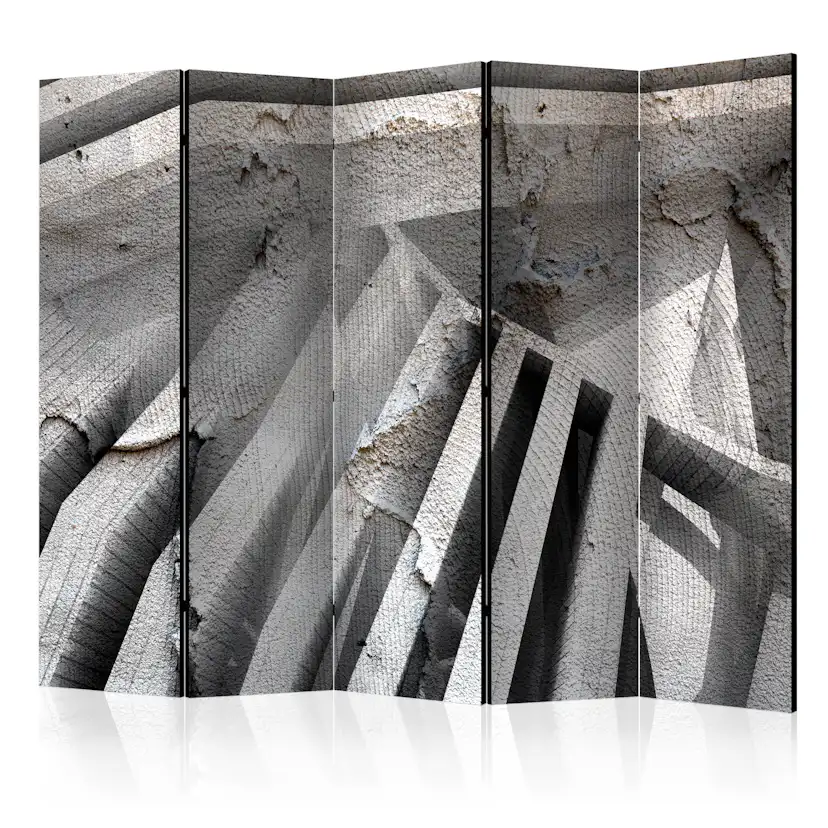 Rumsavdelare Arkiio Beton 3D II 225x172 cm