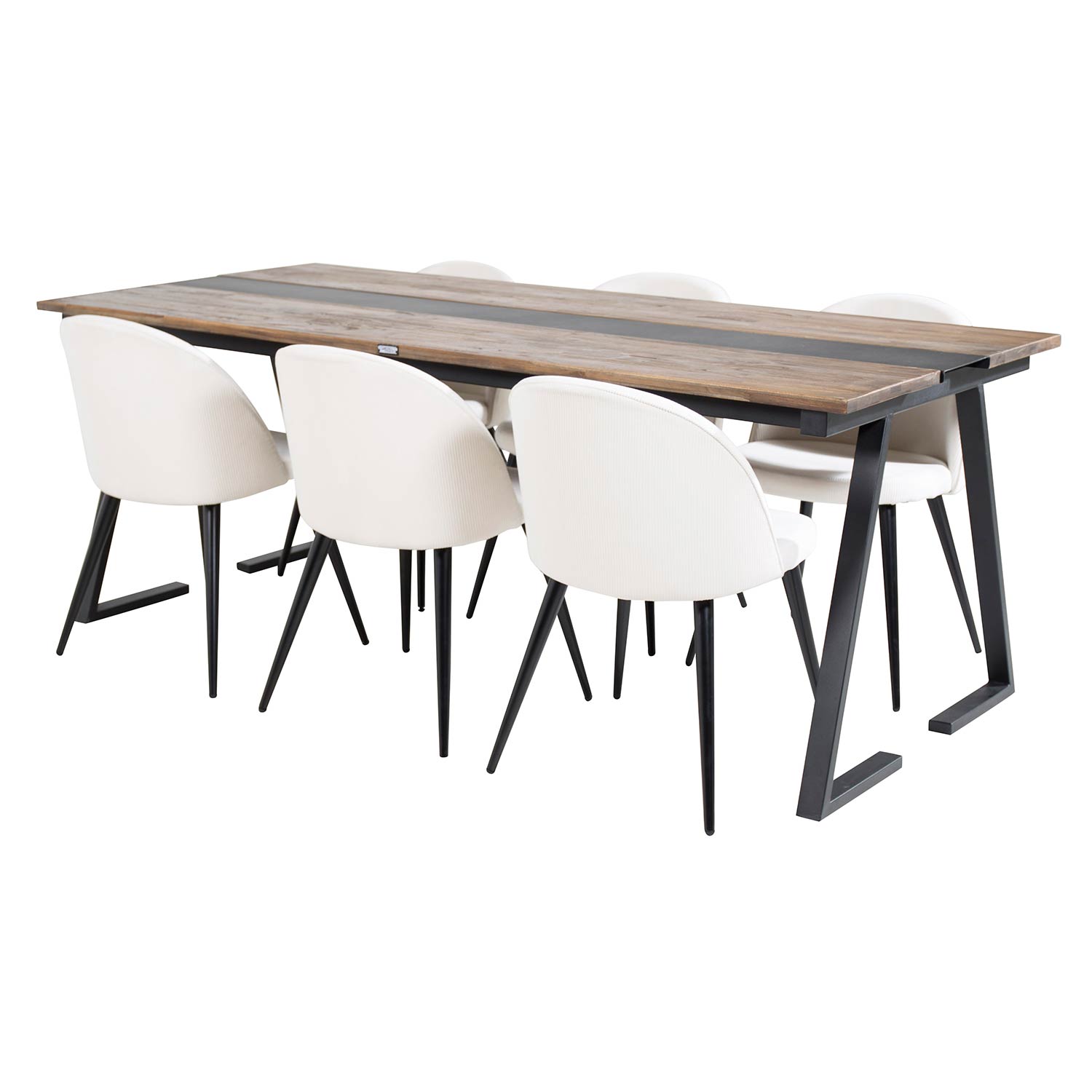 Matgrupp Venture Home Jane med 6 Valentina Stolar Manchester