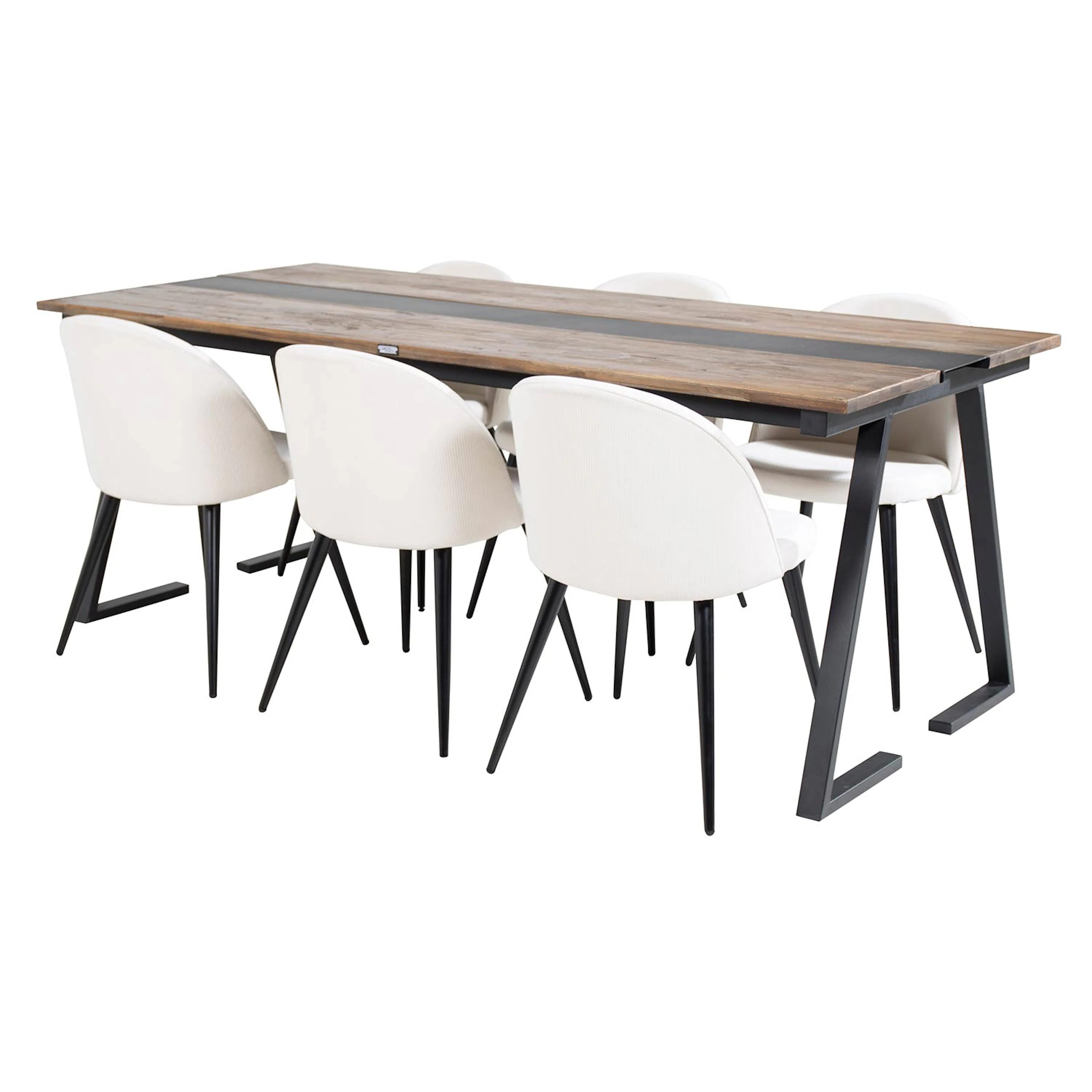 Matgrupp Venture Home Jane med 6 Valentina Stolar Manchester