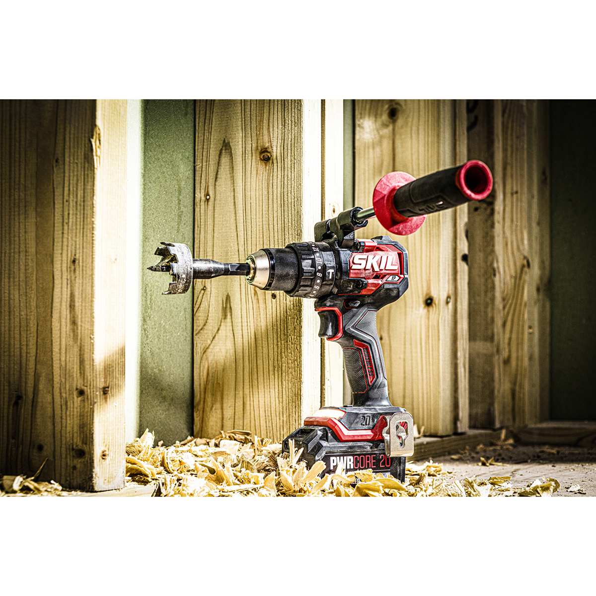 Slagborr/skruvdragare SKIL 3085 HB Batteridriven Kolborstfri