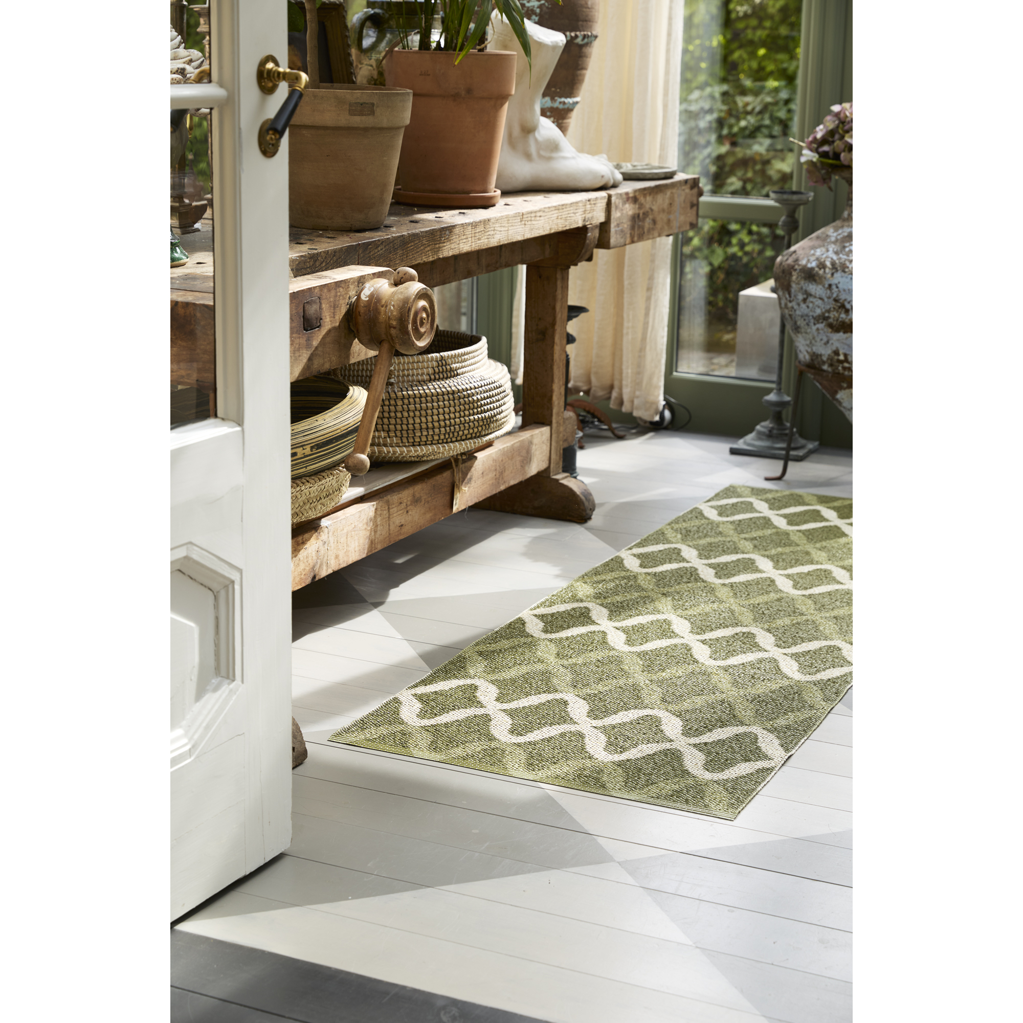 Plastic Maddox Green, 70x100 cm