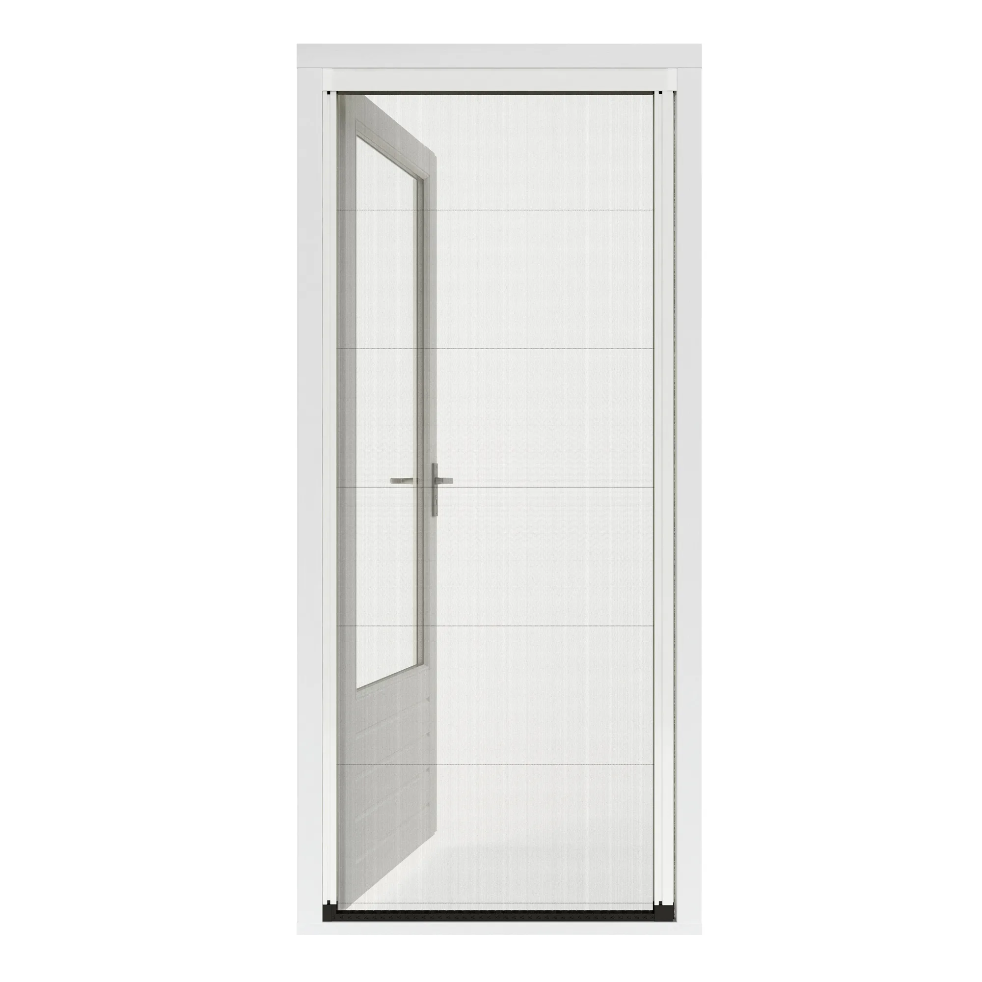Insektsnät Lundbergs Plisserat Skjutdörr 960X2030-2060 mm Vit