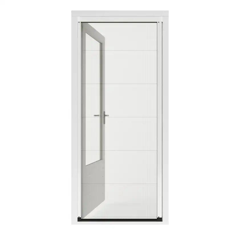 Insektsnät Lundbergs Plisserat Skjutdörr 960X2030-2060 mm Vit