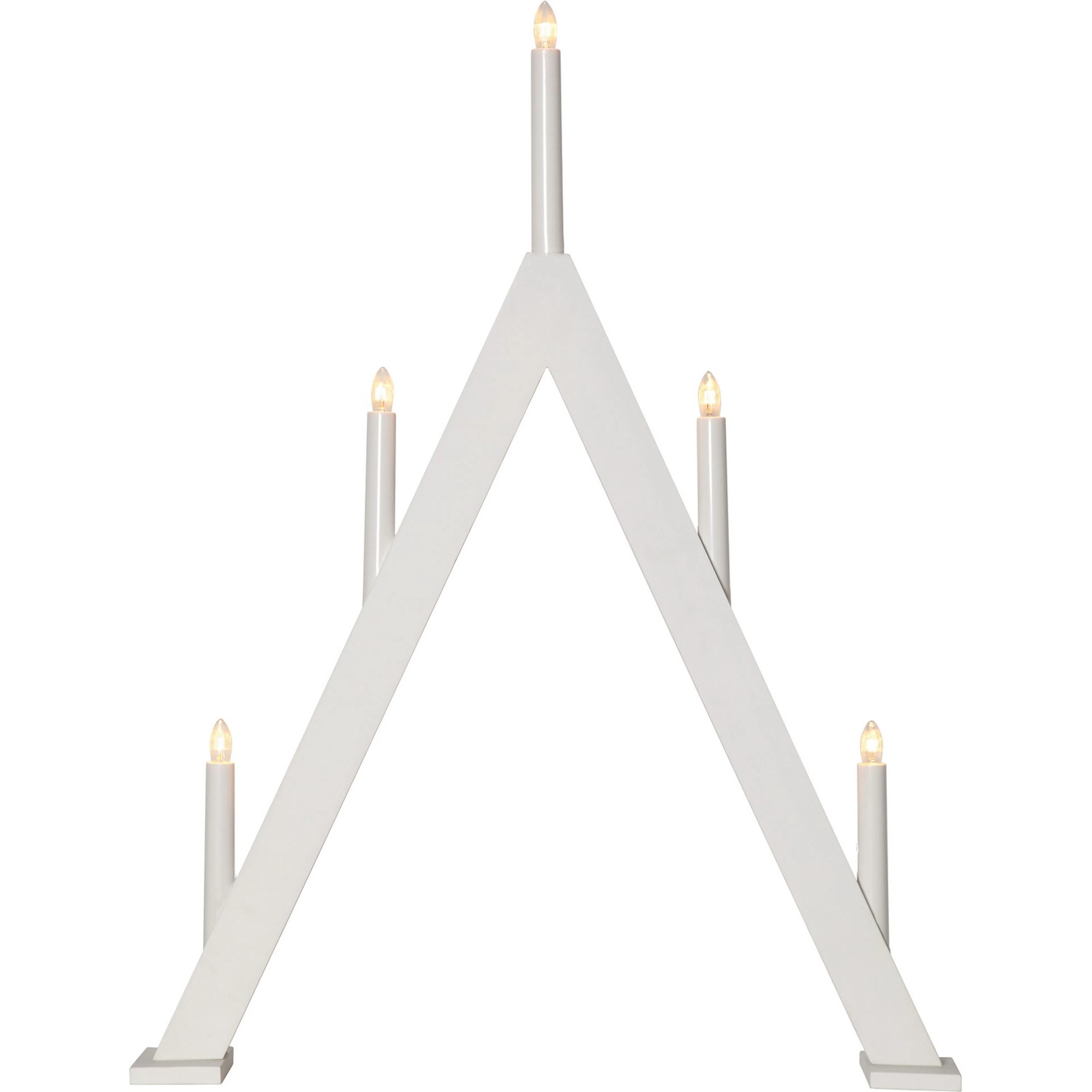 Ljusstake ALBO Vit, H: 660 mm