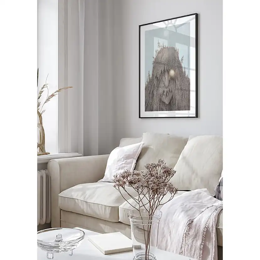 Poster Gallerix Skogstroll By Theodor Kittelsen