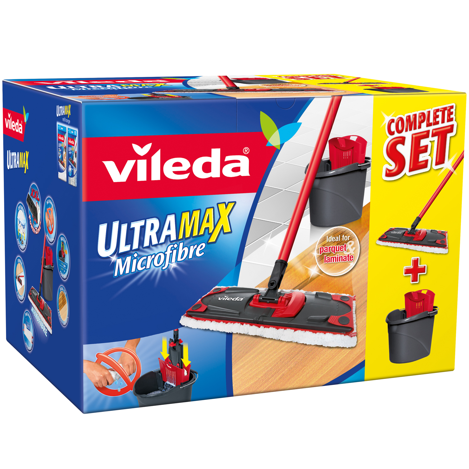 Mikrofibermopp Vileda Ultramax