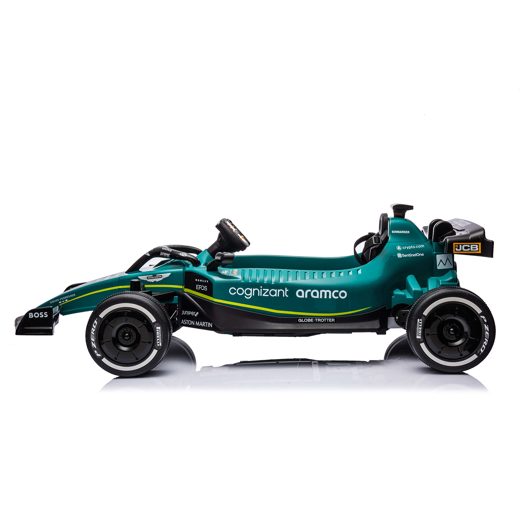 Elbil Nordic Play Formel 1 Aston Martin 4x12 Motor EVA-Hjul