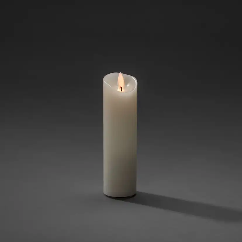 Vaxljus Gnosjö Konstsmide Vit Batteriljus
