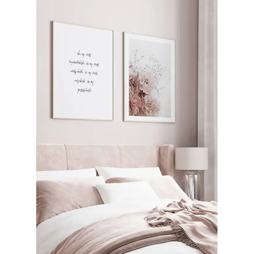 Poster Gallerix Roses In Pink