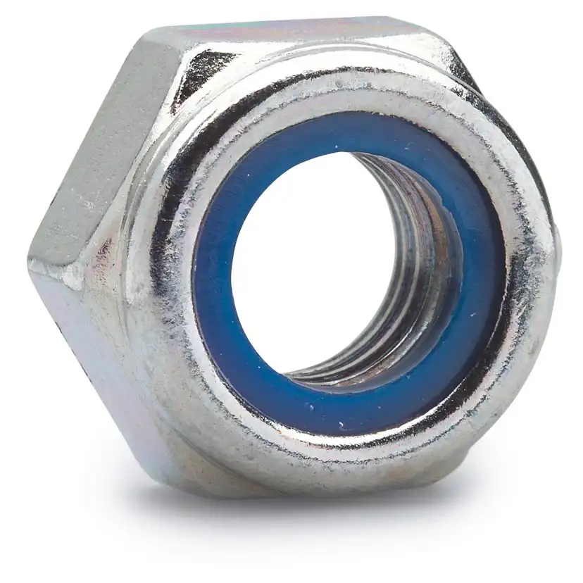 LÅSMUTTER NYLOC M4 FZB BRK=200 Dimension: M4, Innehåll: 200 st