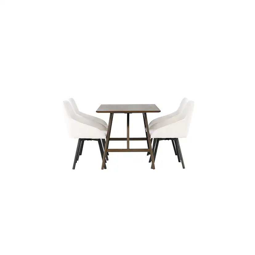Matgrupp Venture Home Kaseidon med 4 st Rosie stolar