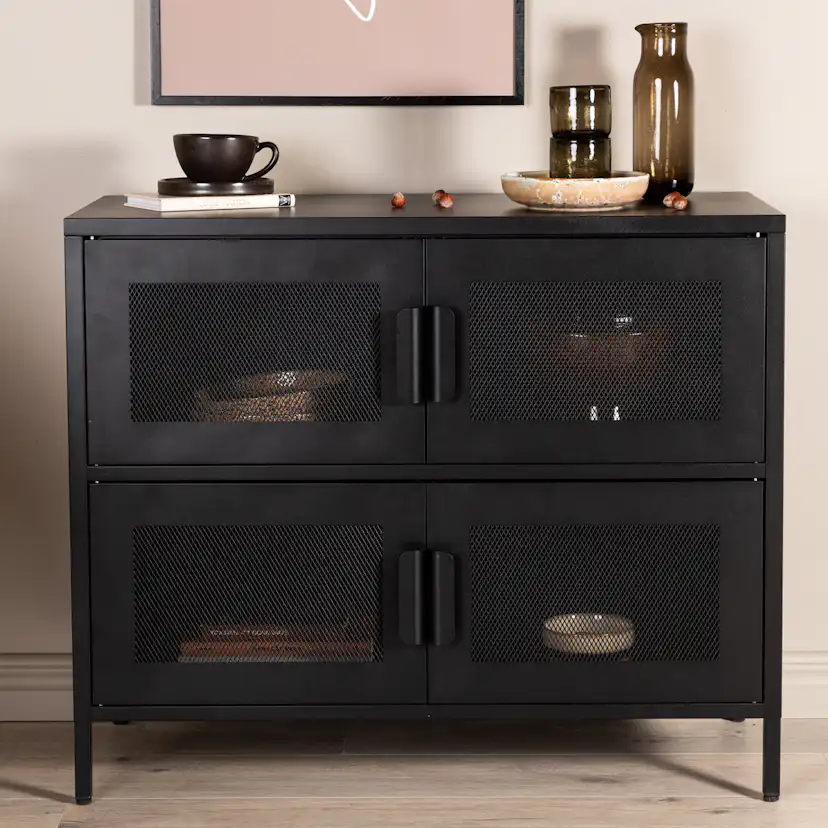 Nett Cabinet - Black Svart