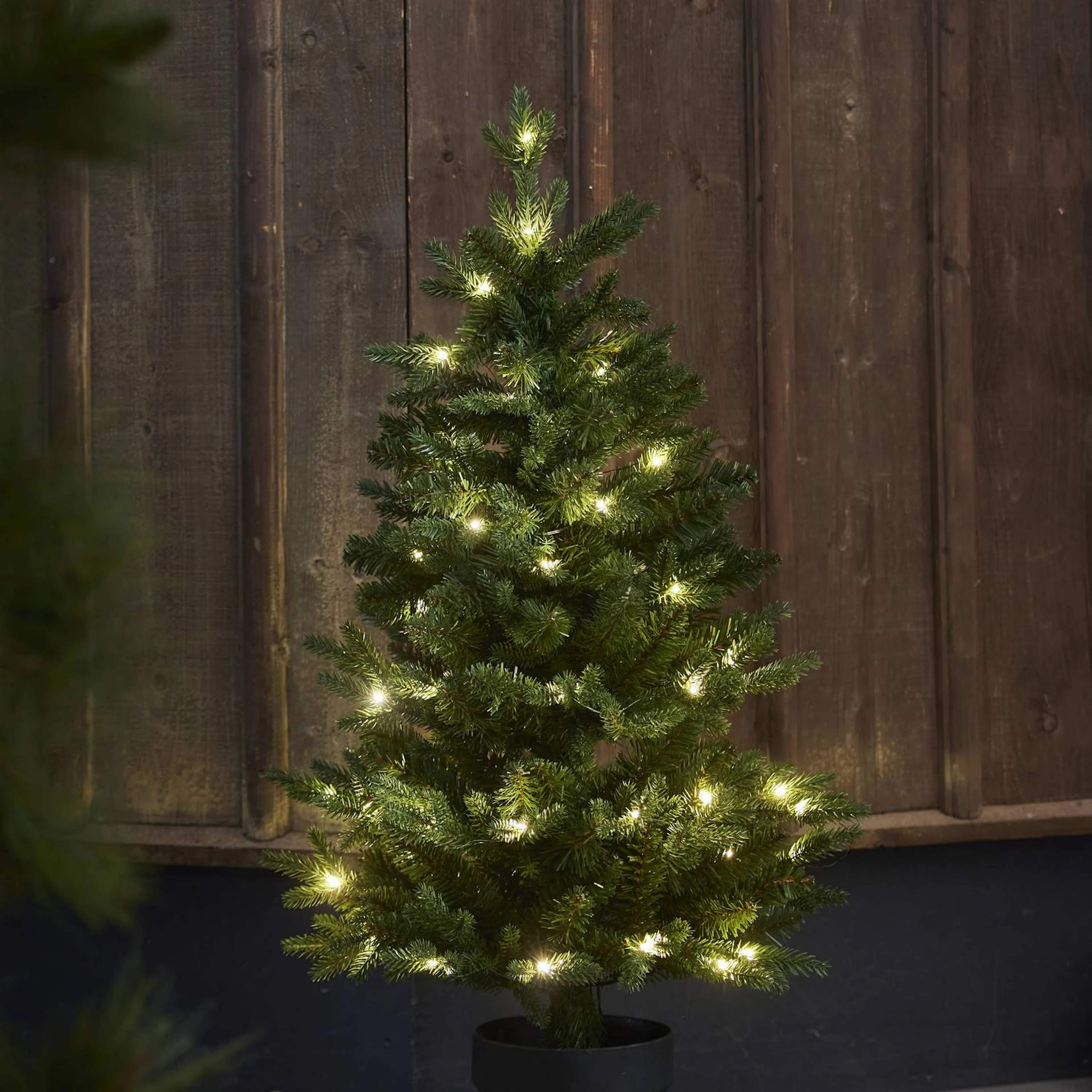 Julgran Star Trading Byske Plastgran 90 cm med LED 50 Ljus