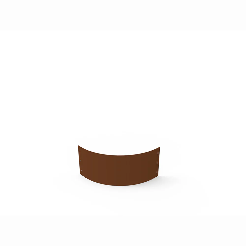 Planteringskant Flexigarden Corten 180 mm Kvartsbåge