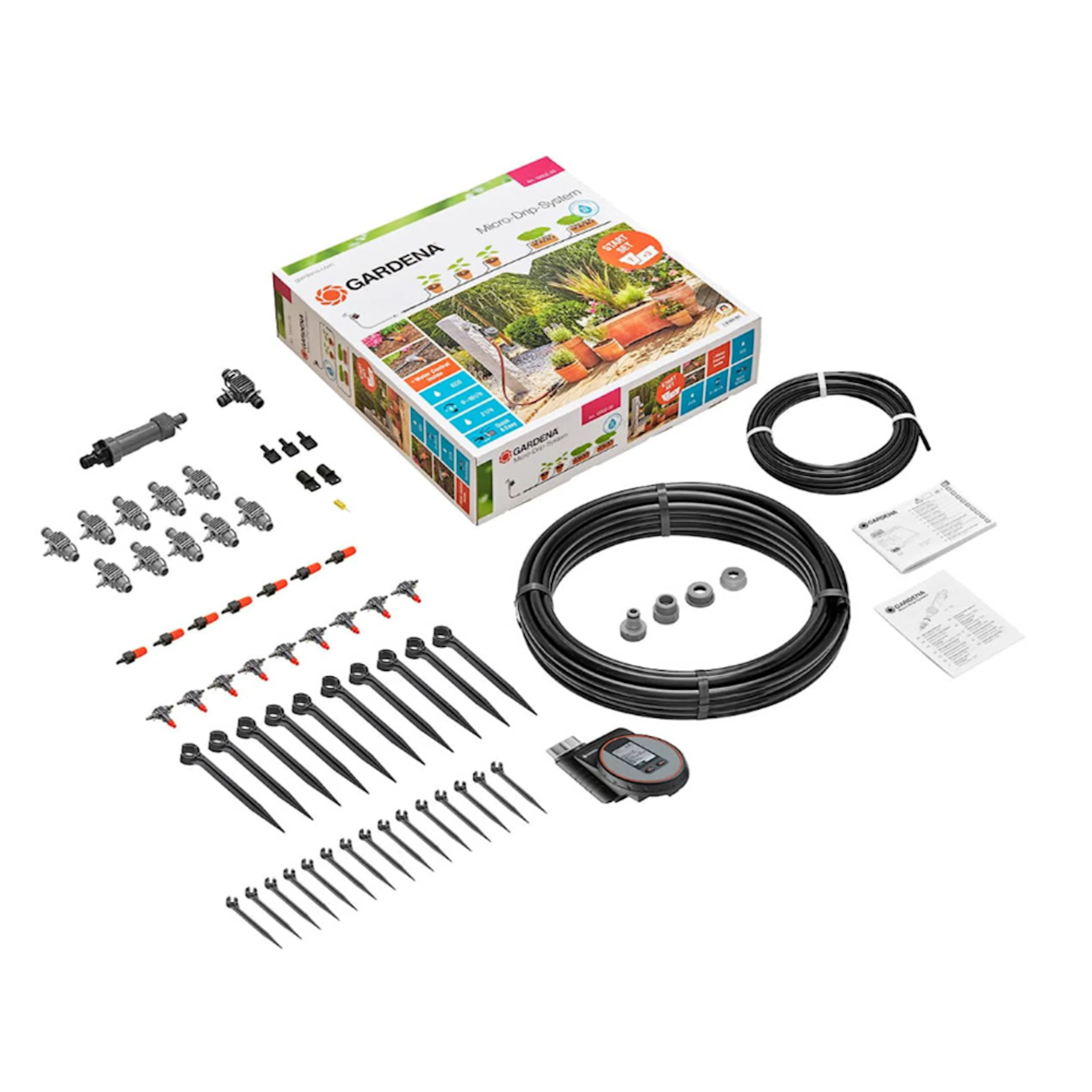Startpaket Gardena Micro-Drip System M med Bevattningsdator 2022