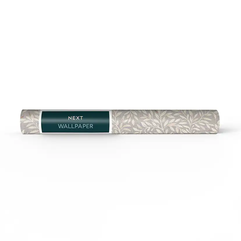 Tapet NEXT Ditsy Leaf Grey