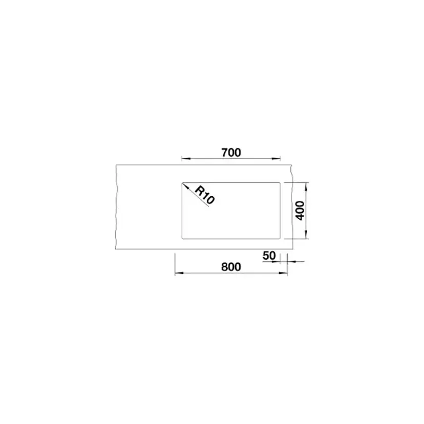 Diskho Blanco Subline 700 Level Silgranit Infino