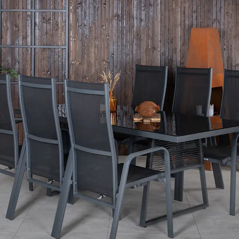 Spisegruppe Venture Home Douglas med 6 Copacabana Spisestoler
