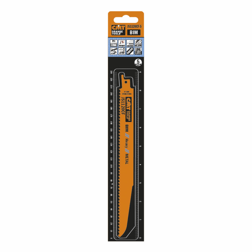 Tigersågblad CMT Orange Tools Metall BIM Heavy 225 mm
