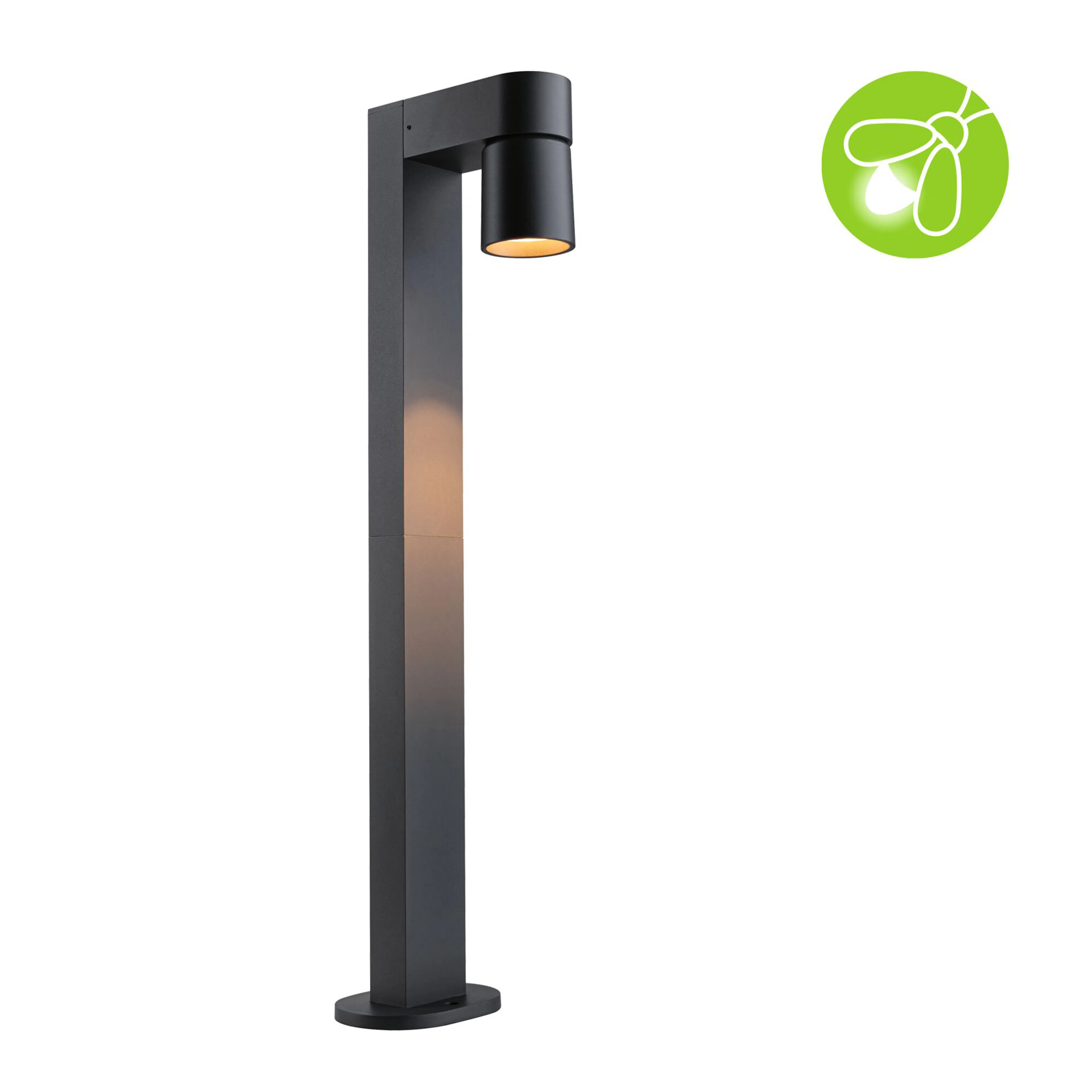 Pollare LED Paulmann Kimu IP44 230V Ljus: Gold Light (insektsvänlig)