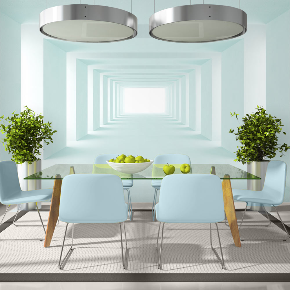 Fototapet Arkiio Självhäftande Celadon Respite