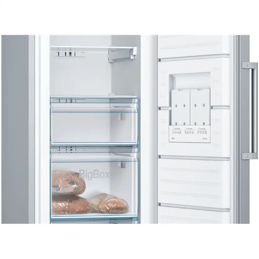 Kyl- och Fryspaket Bosch Serie 4 KSV33VLEP + GSN33VLEP 176 cm Rostfri Look