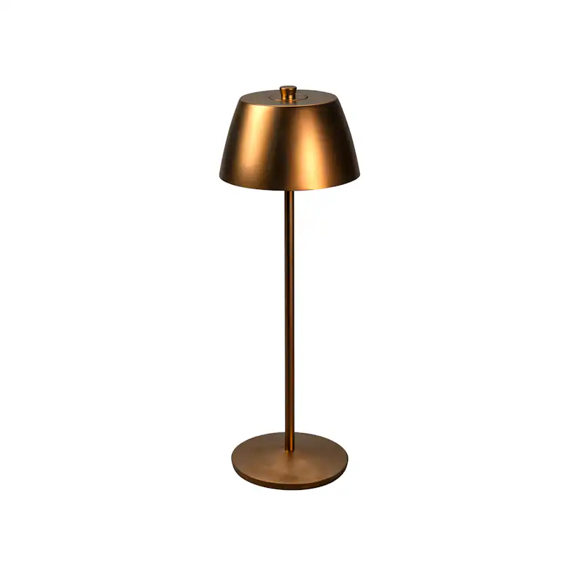 Èze bordslampa Matt Koppar USB Matt Koppar