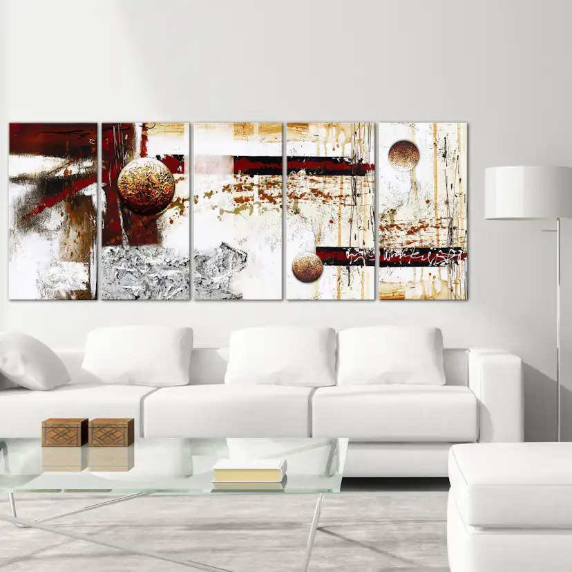 Tavla Arkiio Dynamics In Space Narrow 5 delar