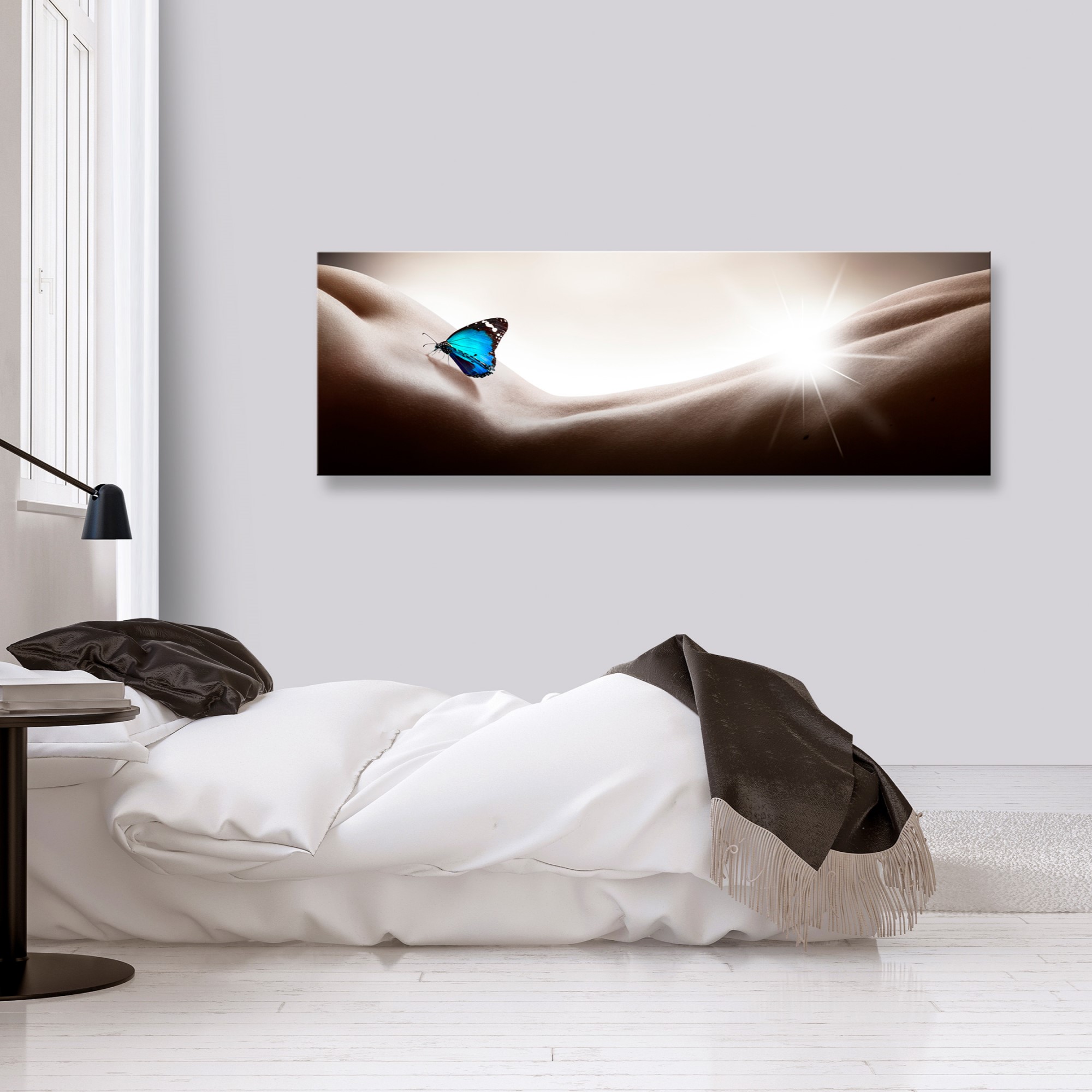 Tavla Arkiio Woman And Butterfly