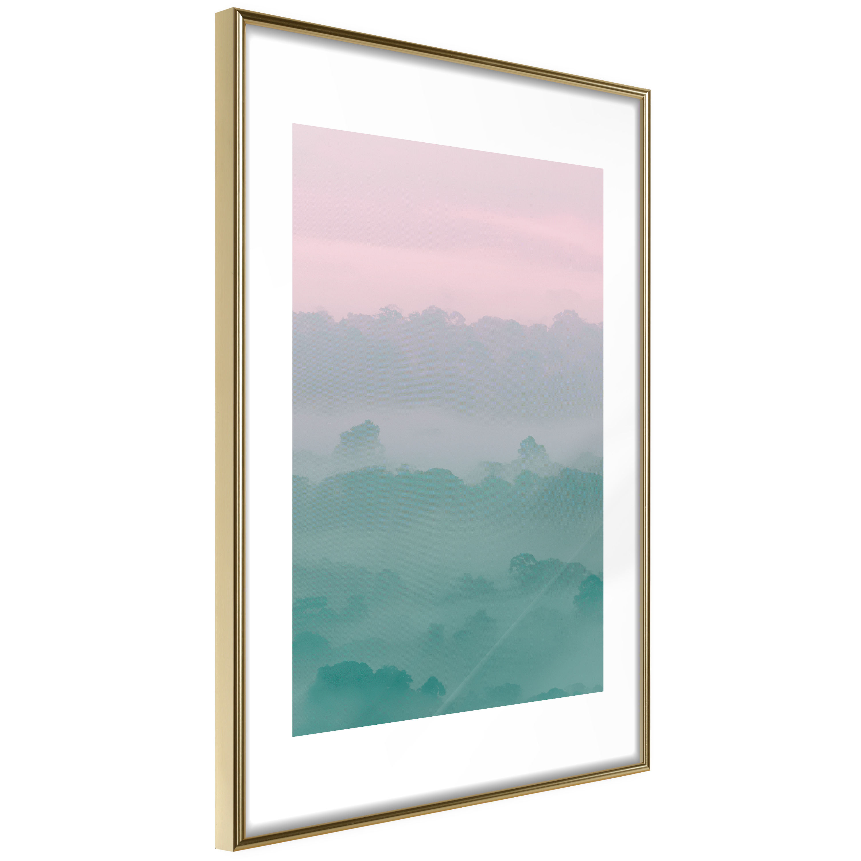 Poster Artgeist Affisch Foggy Dawn