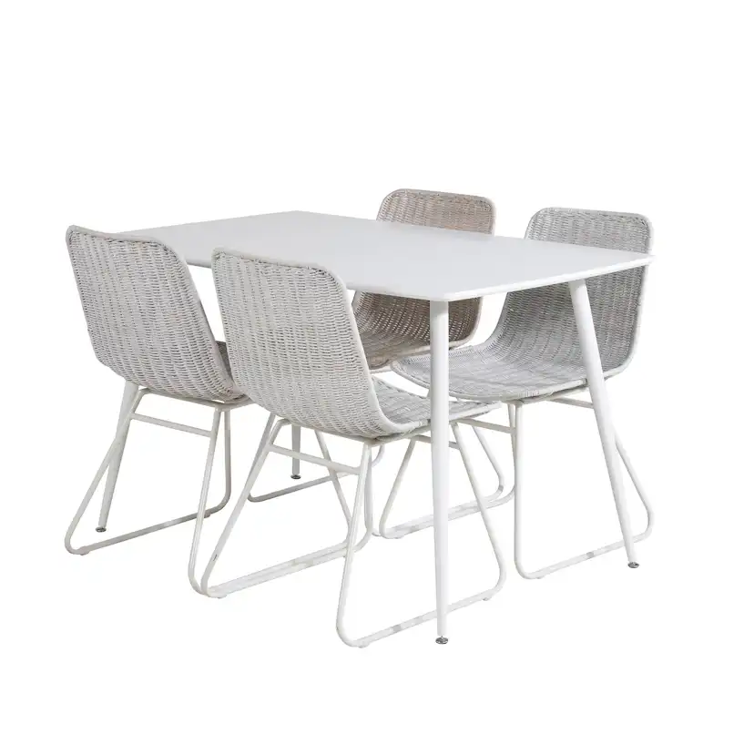 Matgrupp Venture Home Pobbie med 4 Cornelia Stolar Polyestertyg