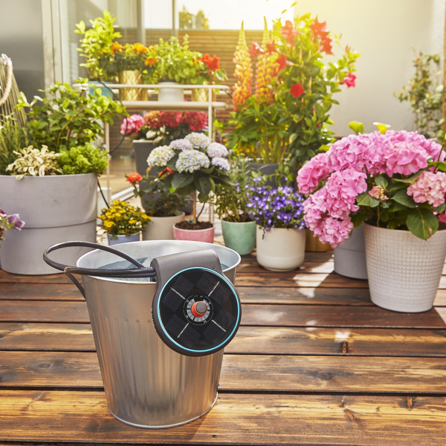Semesterbevattning Gardena AquaBloom Set