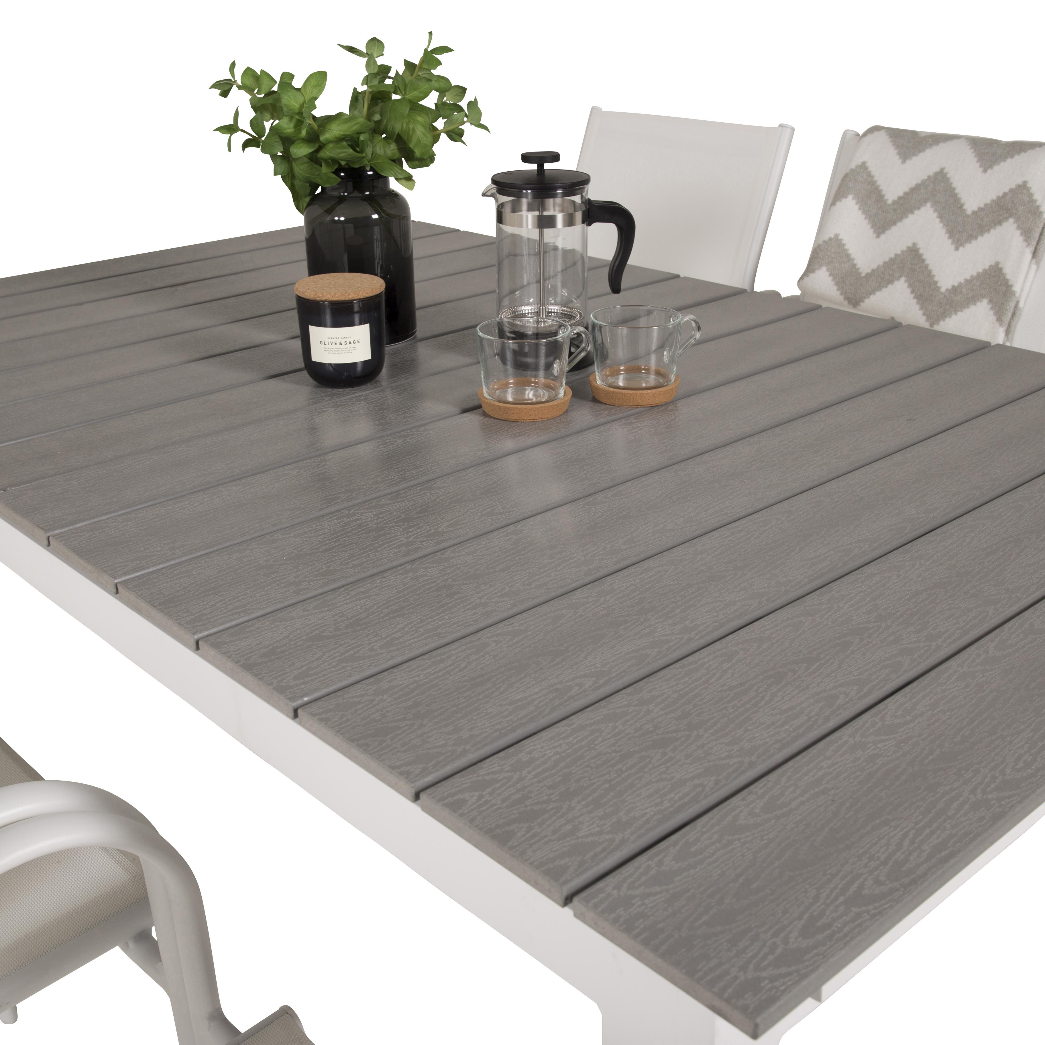 Matgrupp Venture Home Lova 160/240 med 6 Siri Matstolar