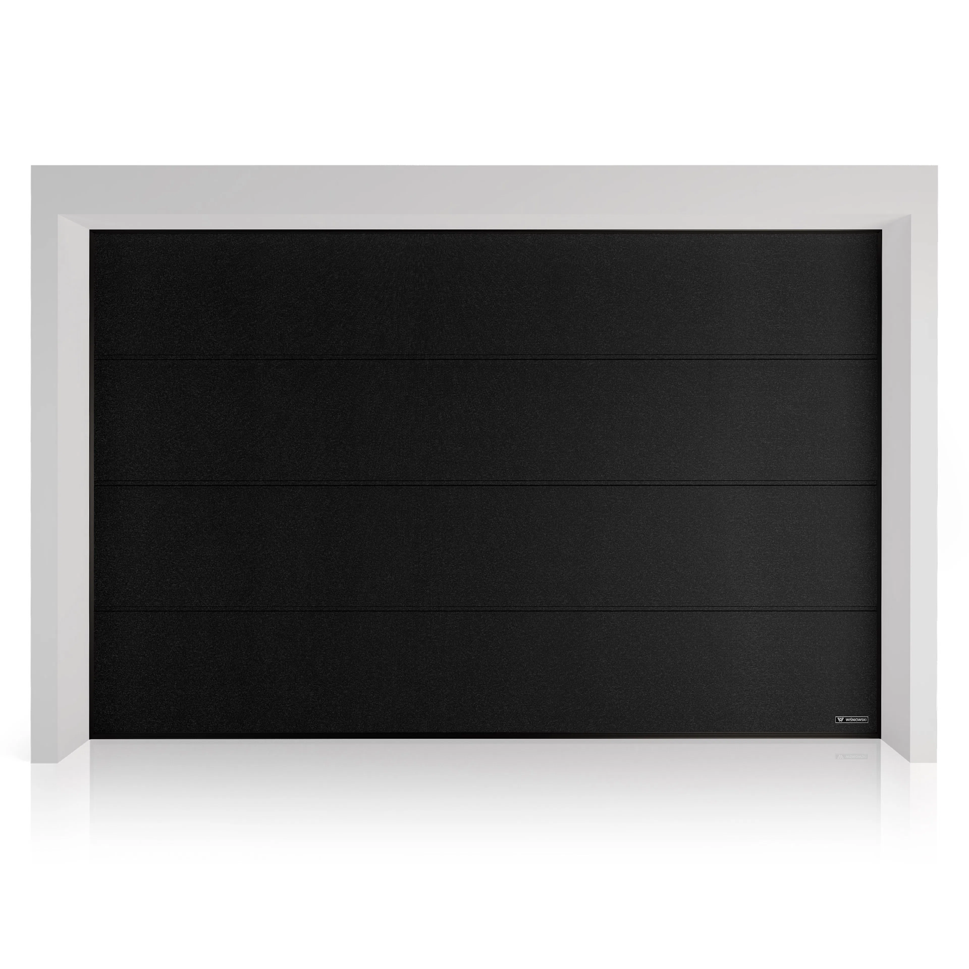 Garageport Nordic Home 240 x 200 cm Svart