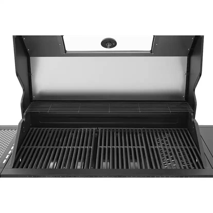 Gasolgrill Kobe Premium 5 Brännare Med Sidobrännare & Glaslock