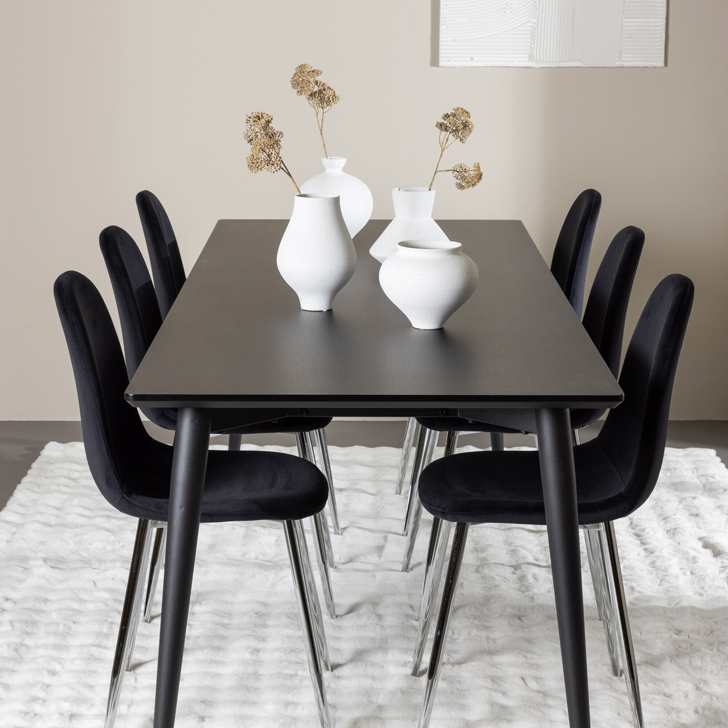 Matgrupp Venture Home Ellis 230 med 6 st Polar Stolar