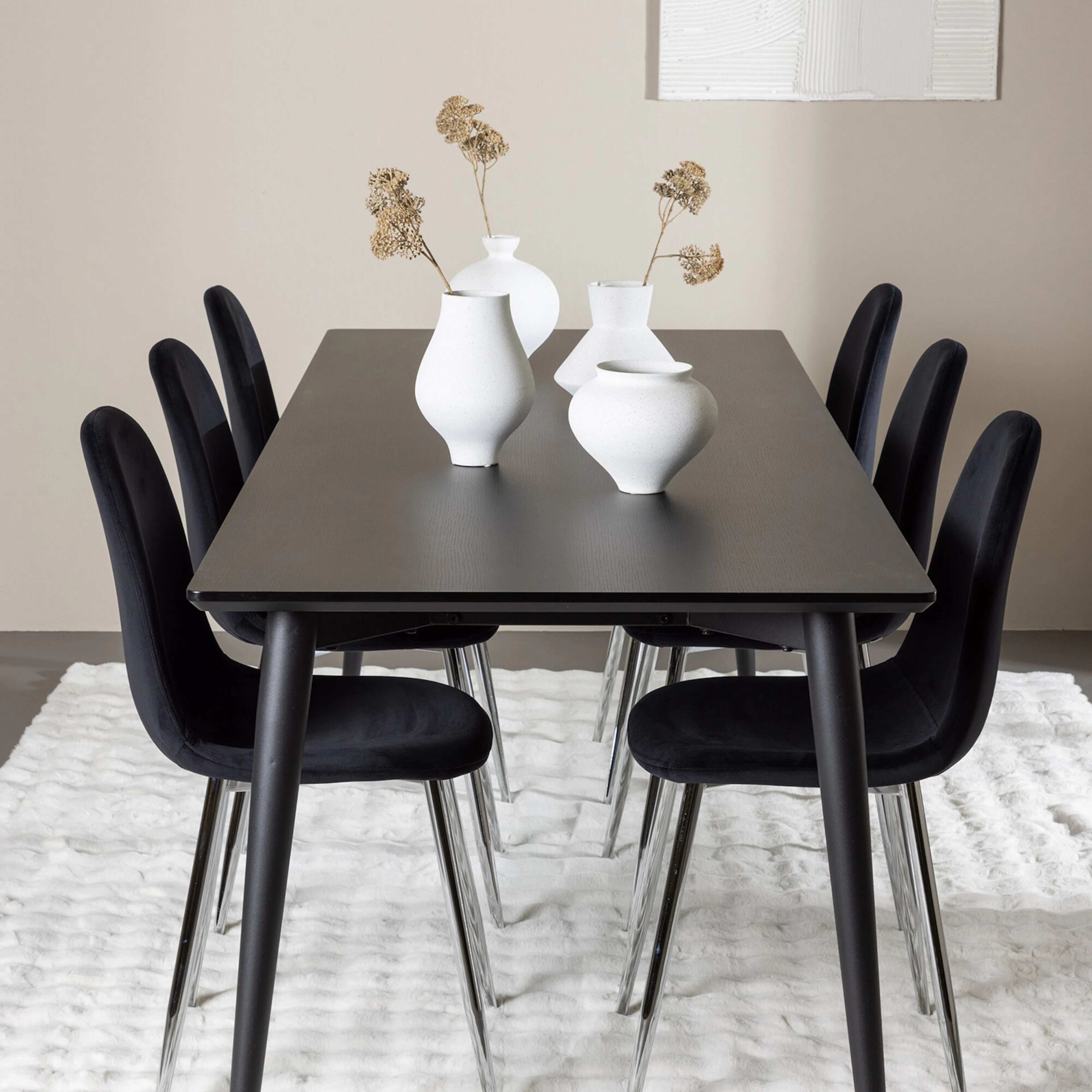 Matgrupp Venture Home Ellis 230 med 6 st Polar Stolar