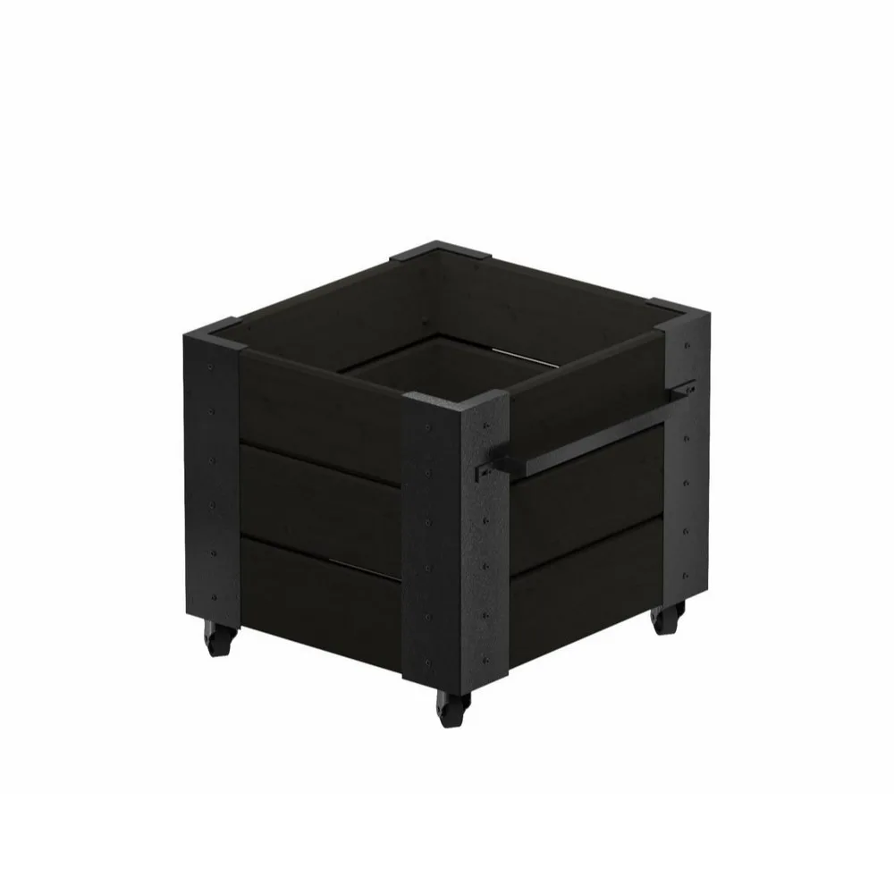Blomlåda PLUS Cubic 46x50x45 cm Svart