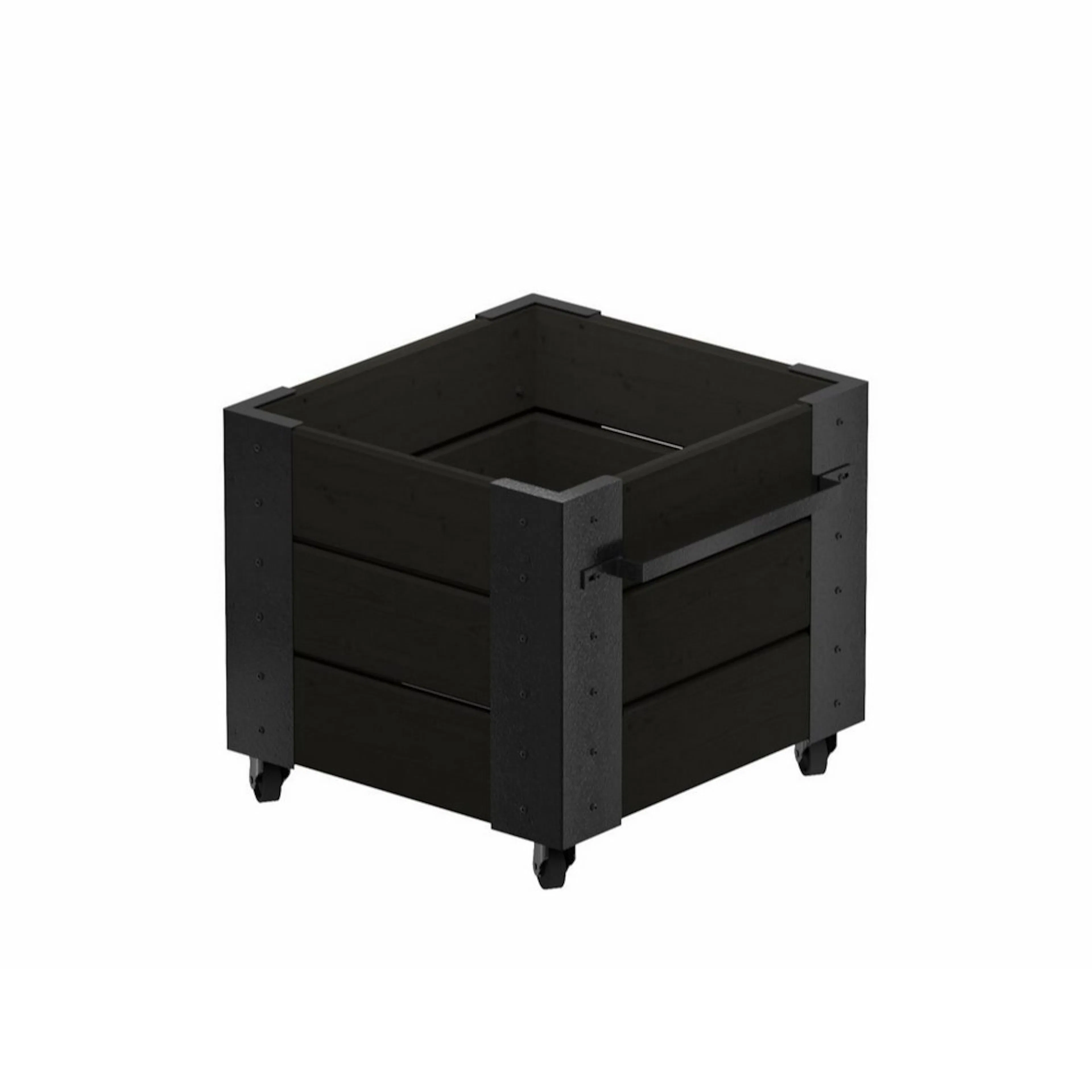 Blomlåda PLUS Cubic 46x50x45 cm Svart