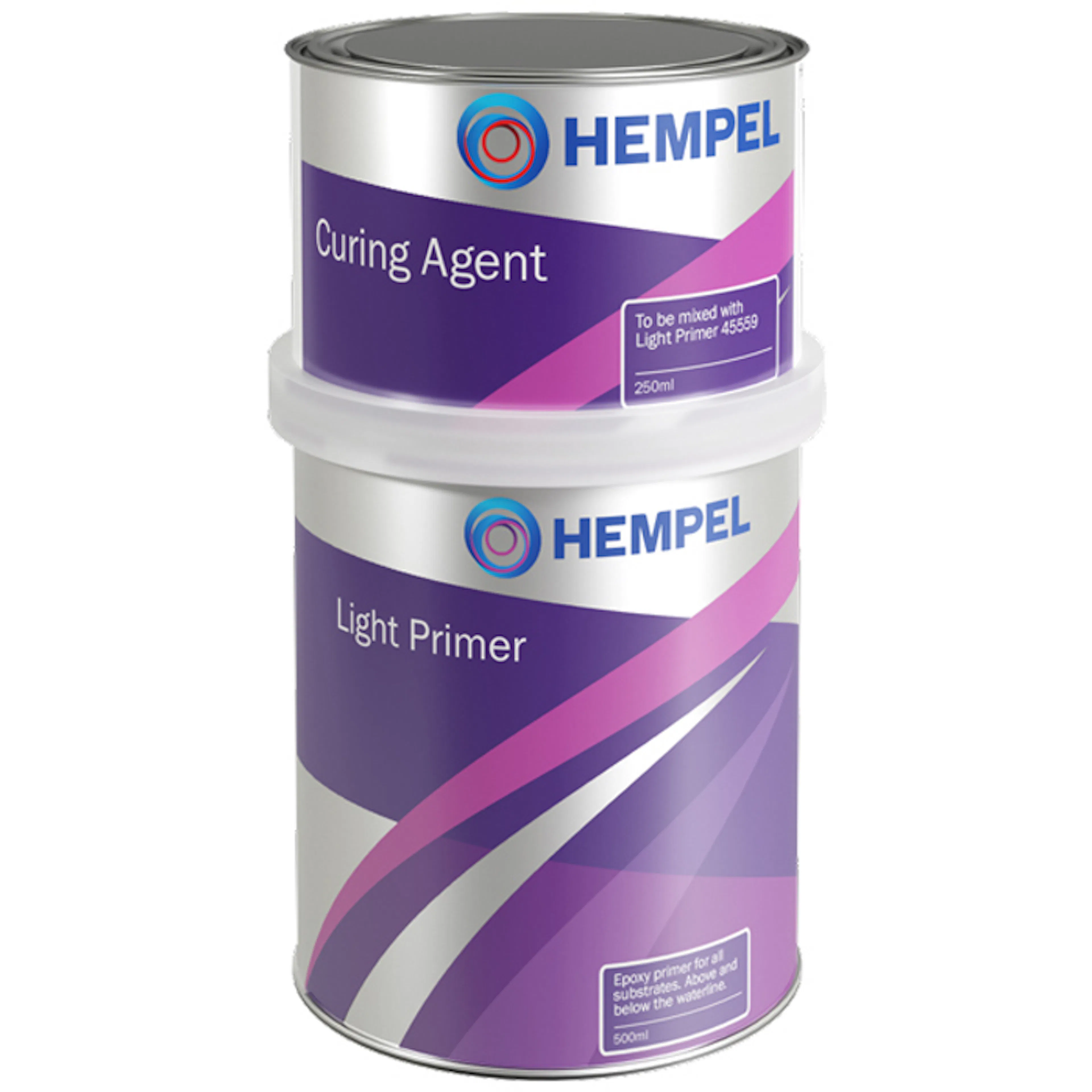 Hempel Light Primer Stone Grey 0,75L Volym: 0,75 l, Utförande: Grå