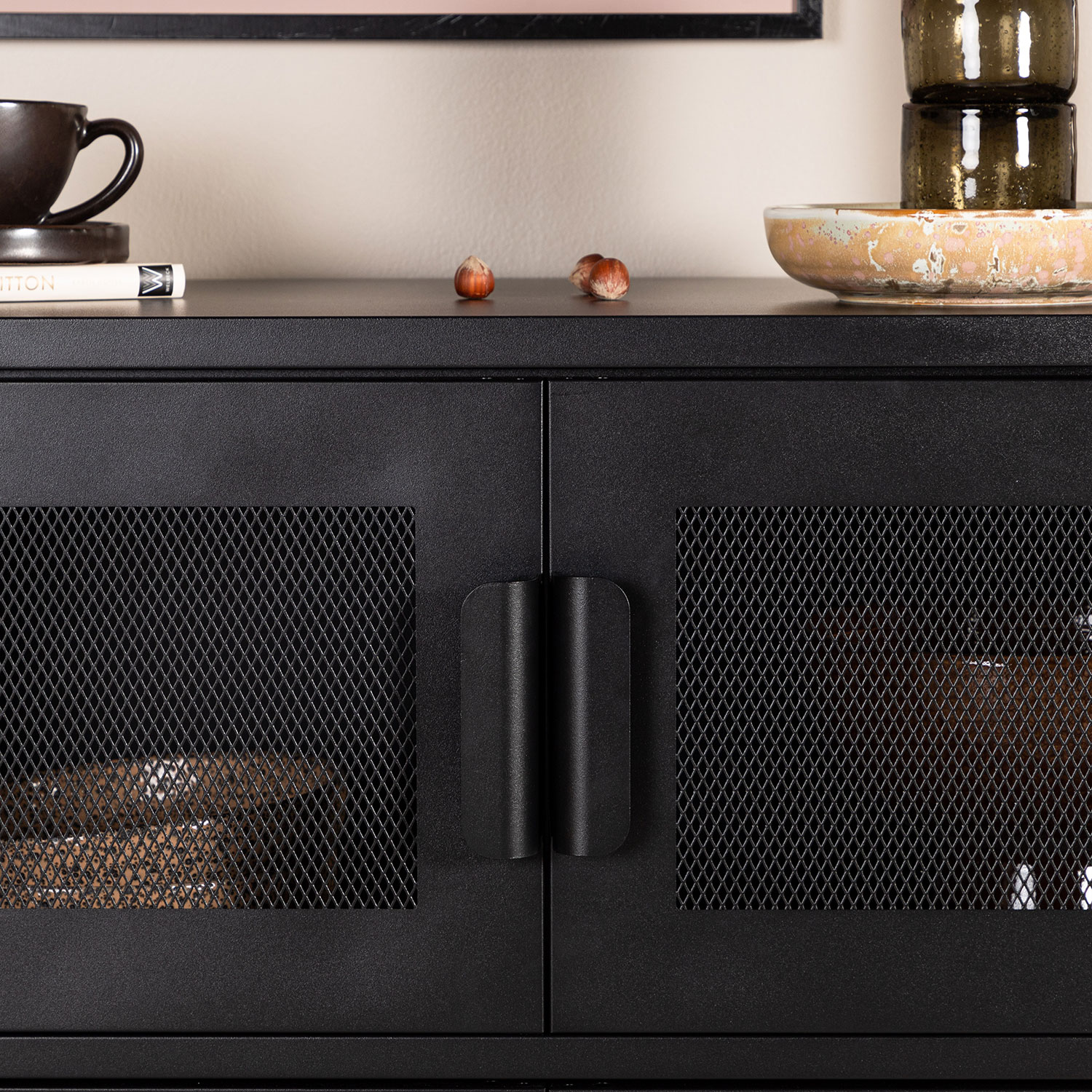 Nett Cabinet - Black Svart