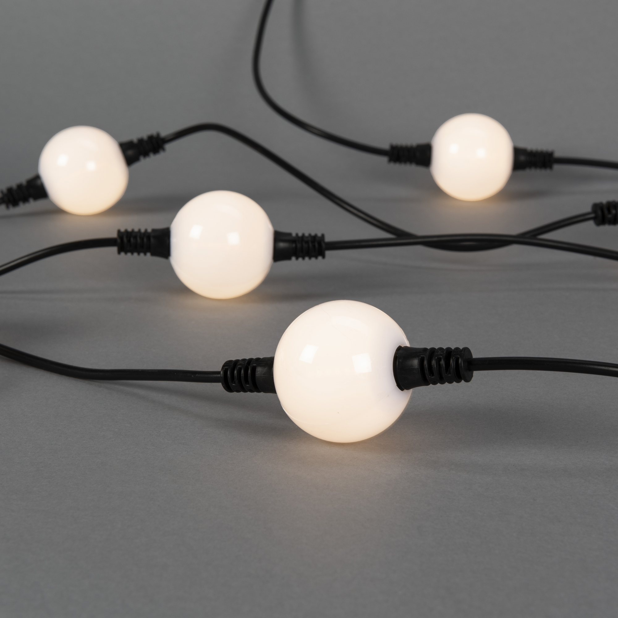 Ljusslinga Gnojsö Konstsmide Startset 20st LED-opallampor Varmvit Utomhus