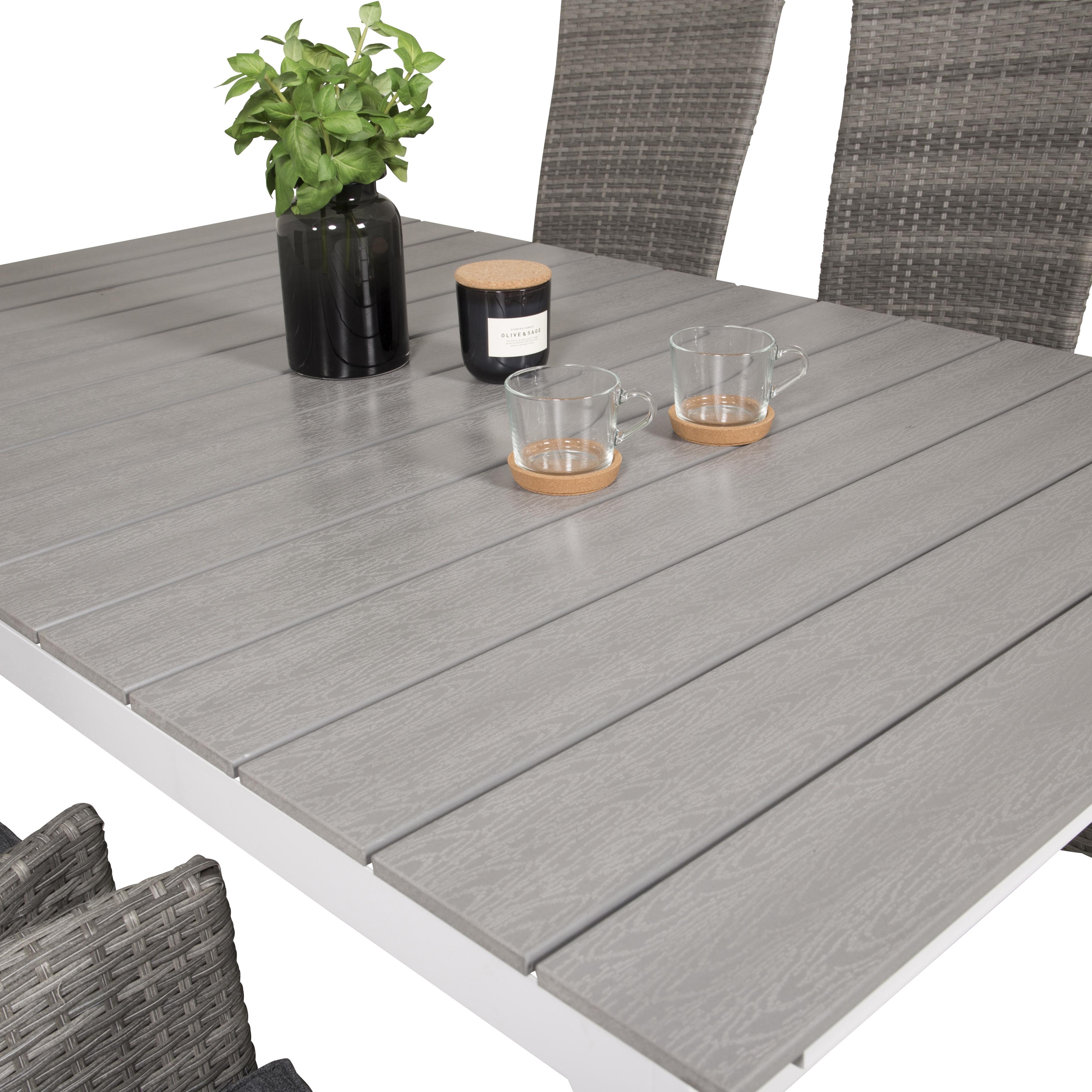 Matgrupp Venture Home Lova 160/240 med 6 Pishi Stolar