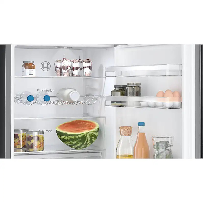Kombiskåp Kyl/Frys BOSCH 2 st KGN36VXCT Serie 4 186cm Otroligt Tyst Energiklass C